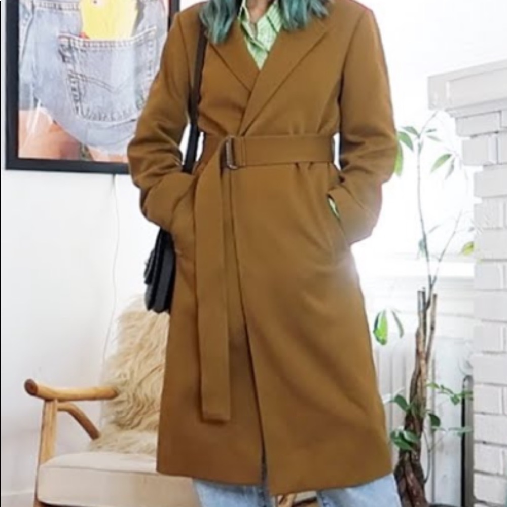 Uniqlo Jersey belted Chester coat